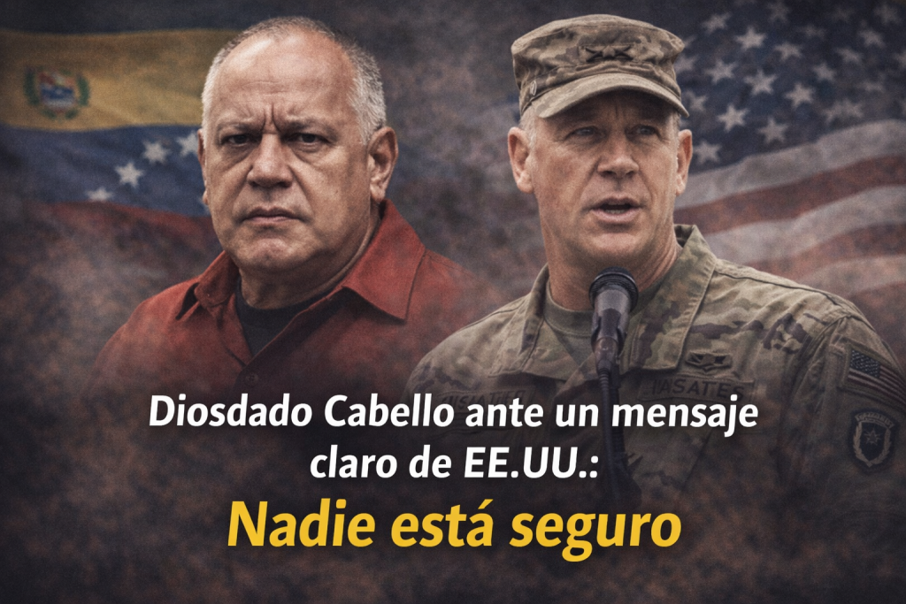 diosdado cabello ante mensaje de eeuu